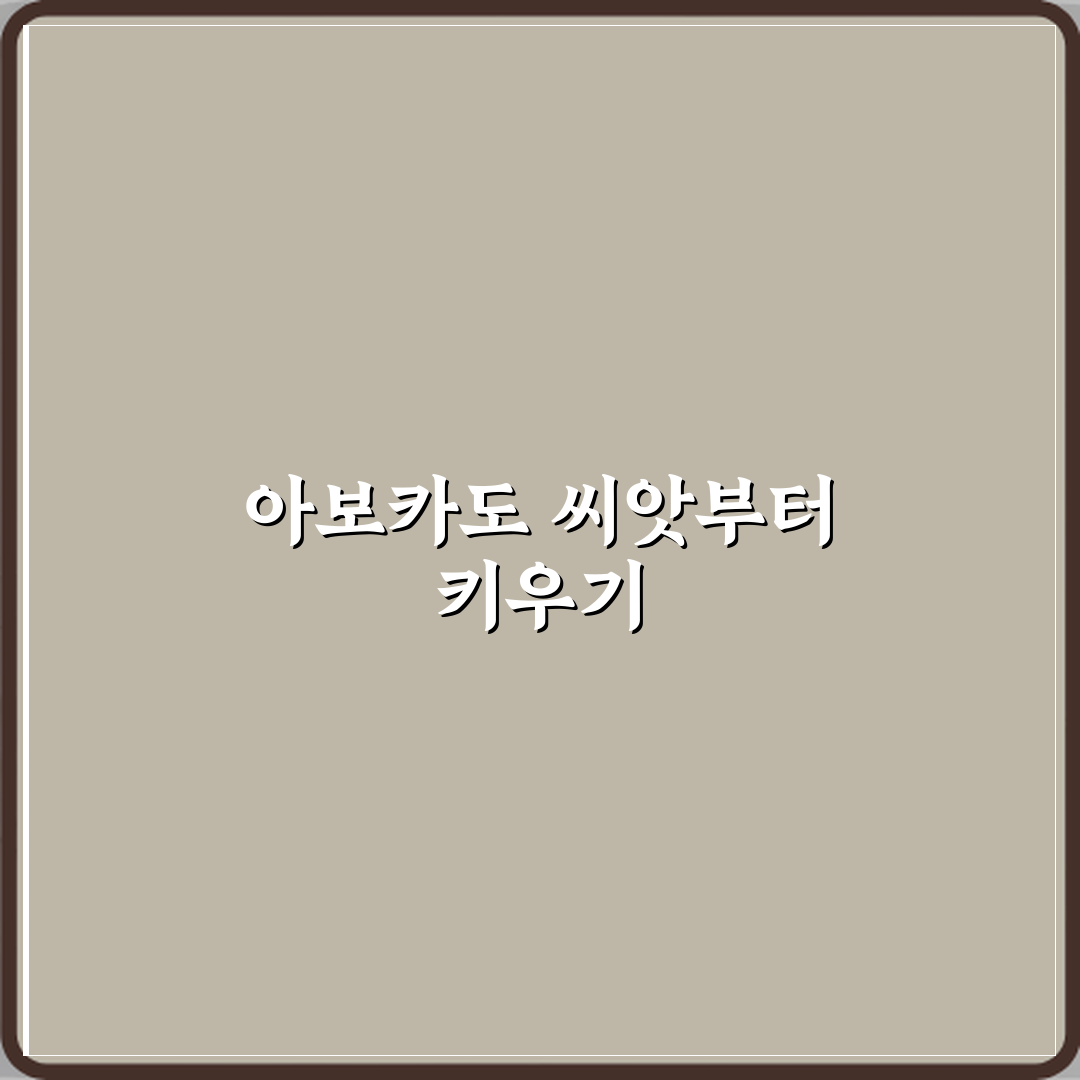 아보카도 키우기 씨앗 발아부터 관리까지 직접 해봤어요, 솔직후기